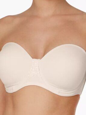 Vanity Fair Womens Beauty Back Strapless 5 Ways Underwire Bra 38 B New